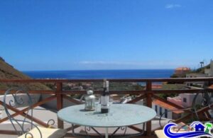 Studioapartment in ruhiger Lage mit Terrasse und Meerblick Lage: Valle Gran Rey.