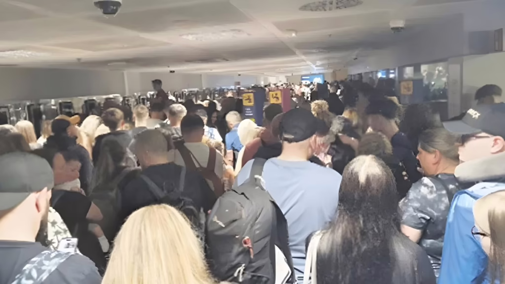 Unmenschlich: Ärger um riesige Warteschlangen an Teneriffa-Airport